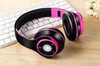 HKM-104915 Wireless Bluetooth Headset with MP3 Function and 3.5mm Audio Jack, Foldable Design, 10-Hour Playtime
