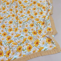 HKM-105171 Bamboo Cotton Four-Layer Summer Blanket for Kids, Fun Animal and Nature Designs, 150 x 200cm