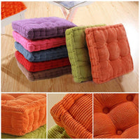HKM-105235 Corn Fleece Tatami Cushion - Pearl Cotton Filling, 48x48cm, 8cm Thick, Smooth and Warm Design