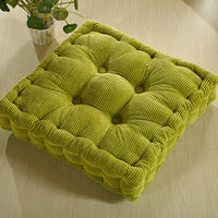 HKM-105235 Corn Fleece Tatami Cushion - Pearl Cotton Filling, 48x48cm, 8cm Thick, Smooth and Warm Design