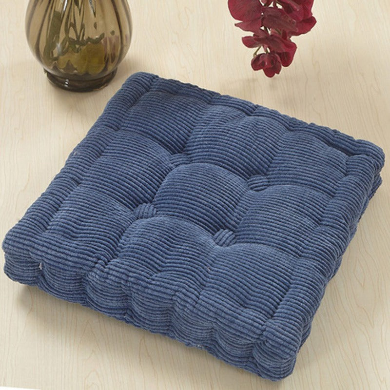HKM-105235 Corn Fleece Tatami Cushion - Pearl Cotton Filling, 48x48cm, 8cm Thick, Smooth and Warm Design