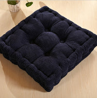 HKM-105235 Corn Fleece Tatami Cushion - Pearl Cotton Filling, 48x48cm, 8cm Thick, Smooth and Warm Design