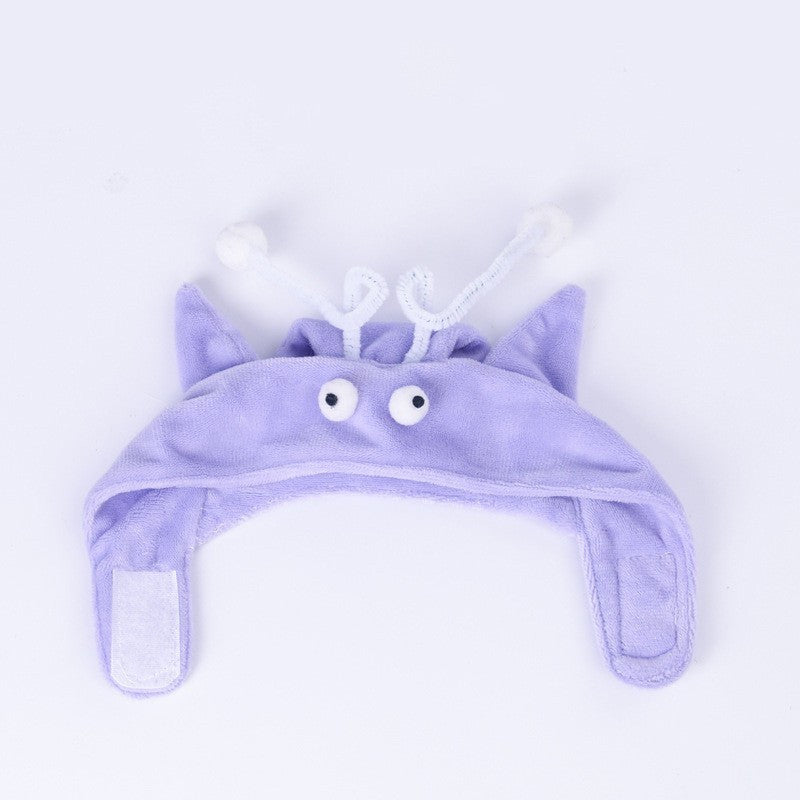 HKM-105299 Interactive Adjustable Cat Toy Stick with Head-Mounted Teaser for Playful Pets