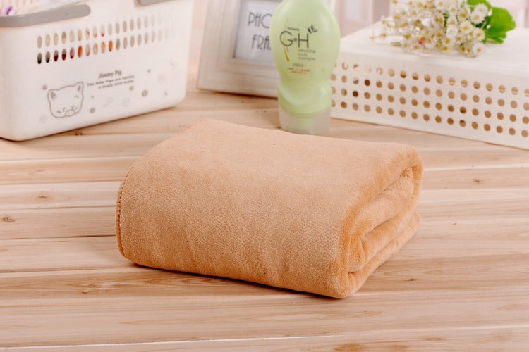HKM-105427 Microfiber Hairdressing Towels in Various Colors - Soft and Absorbent Bath/Beach Towels