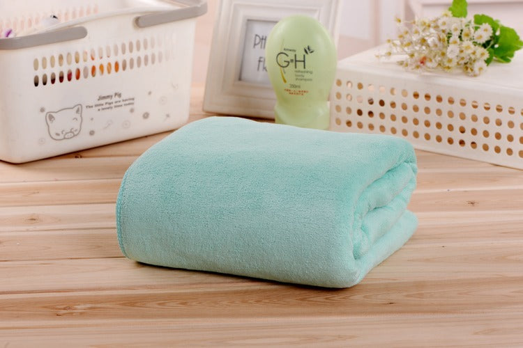 HKM-105427 Microfiber Hairdressing Towels in Various Colors - Soft and Absorbent Bath/Beach Towels