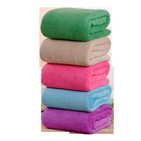 HKM-105427 Microfiber Hairdressing Towels in Various Colors - Soft and Absorbent Bath/Beach Towels