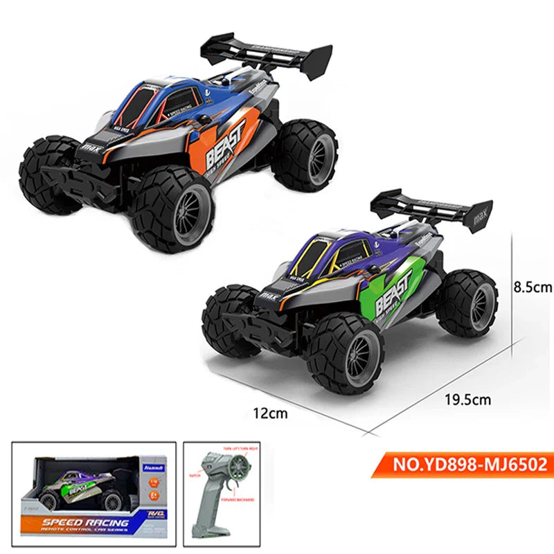 HKM-105427 Mini Remote Control Off-Road Climbing Truck for Kids - Ready-to-Go RC Vehicle