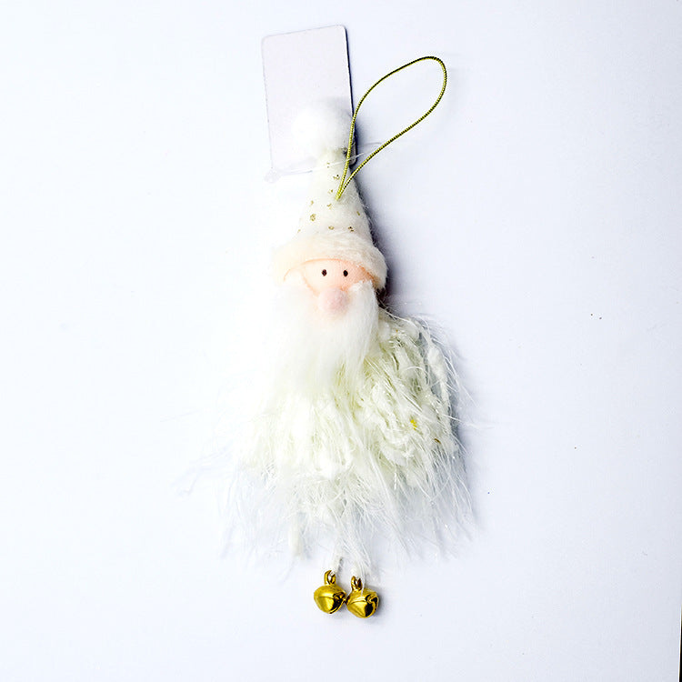 HKM-105619 Christmas Angel Plush Pendant - Festive Home Decor, Tree Ornament & Holiday Gift