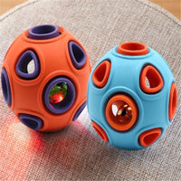 HKM-105619 Funny Interactive LED light and Sound Chewing Ball Dog Pet Toy