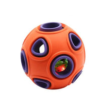 HKM-105619 Funny Interactive LED light and Sound Chewing Ball Dog Pet Toy