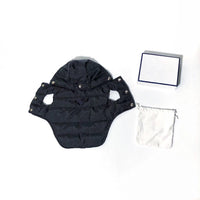 HKM-105619 Stylish Cotton Winter Vests for Dogs in Black and Red - Multiple Sizes Available