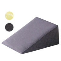 HKM-105683 Comfortable Triangle Bedside Back Cushion - Soft Sponge Inner Core with Air Layer Design (72x67x29cm)