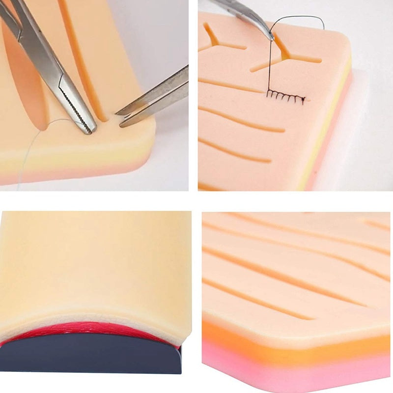 HKM-105683 Suture Practice Skin Model Tool Set for Medical Training and Education