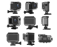 HKM-105747 Waterproof Acrylic Diving Shell for Sports Cameras - 61m & 40m Depth Ratings