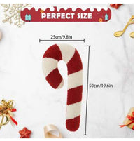 HKM-105811 Christmas-Themed Velvet Embroidered Decorative Pillow in Various Shapes and Sizes