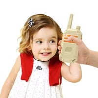 HKM-105811 Kids Battery Operated Long Range Walkie Talkie Set, Waterproof Plastic Toy - 2-Pack