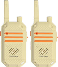 HKM-105811 Kids Battery Operated Long Range Walkie Talkie Set, Waterproof Plastic Toy - 2-Pack