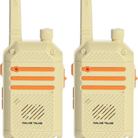 HKM-105811 Kids Battery Operated Long Range Walkie Talkie Set, Waterproof Plastic Toy - 2-Pack