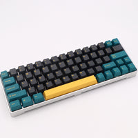 HKM-105875 Mars Green Two-Color PBT Mechanical Keyboard Keycap Set - 126 Keys for Various Configurations