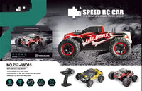 HKM-106003 1/10 Scale 2.4G Electric Four Wheel Drive Off Road Remote Control Car – Big Wheel Truck 40km/h