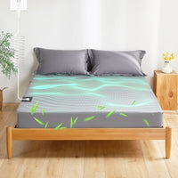 HKM-106003 Pure Cotton Silver Fiber Anti-Static Gray Bedspread in Multiple Sizes