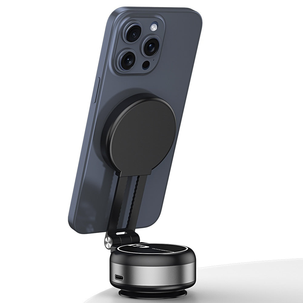HKM-106067 Alloy Vacuum Suction Mobile Phone Holder - Versatile and Sturdy Design
