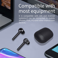 HKM-106067 Wireless TWS Bluetooth Headset with Up to 1000h Standby Time and 5-6h Talk/Music Duration
