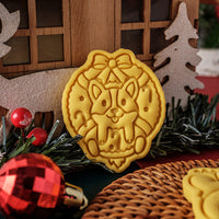 HKM-106131 Christmas Cartoon Dog Cookie Cutter for Festive Baking Fun