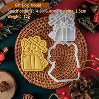 HKM-106131 Christmas Cartoon Dog Cookie Cutter for Festive Baking Fun