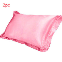 HKM-106451 Silk Satin Pillowcase in Polyester - 48 x 74 cm, Single Pillowcase