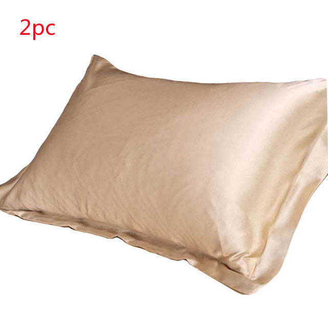HKM-106451 Silk Satin Pillowcase in Polyester - 48 x 74 cm, Single Pillowcase