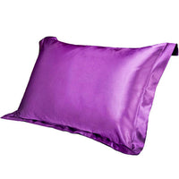 HKM-106451 Silk Satin Pillowcase in Polyester - 48 x 74 cm, Single Pillowcase