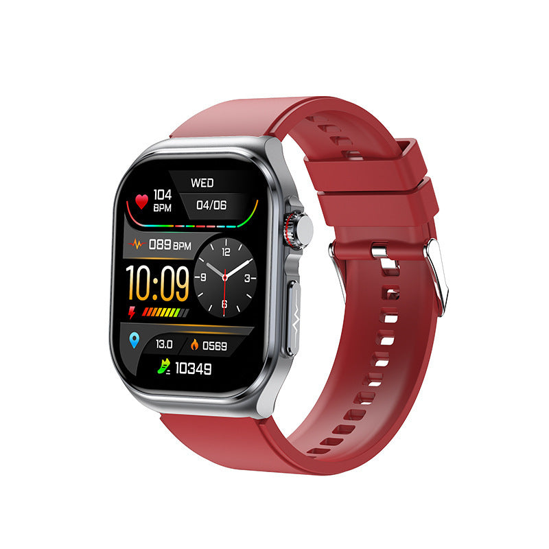 HKM-106515 Smart Watch with Health Monitoring, Step Counting, and Bluetooth Calling for All Ages