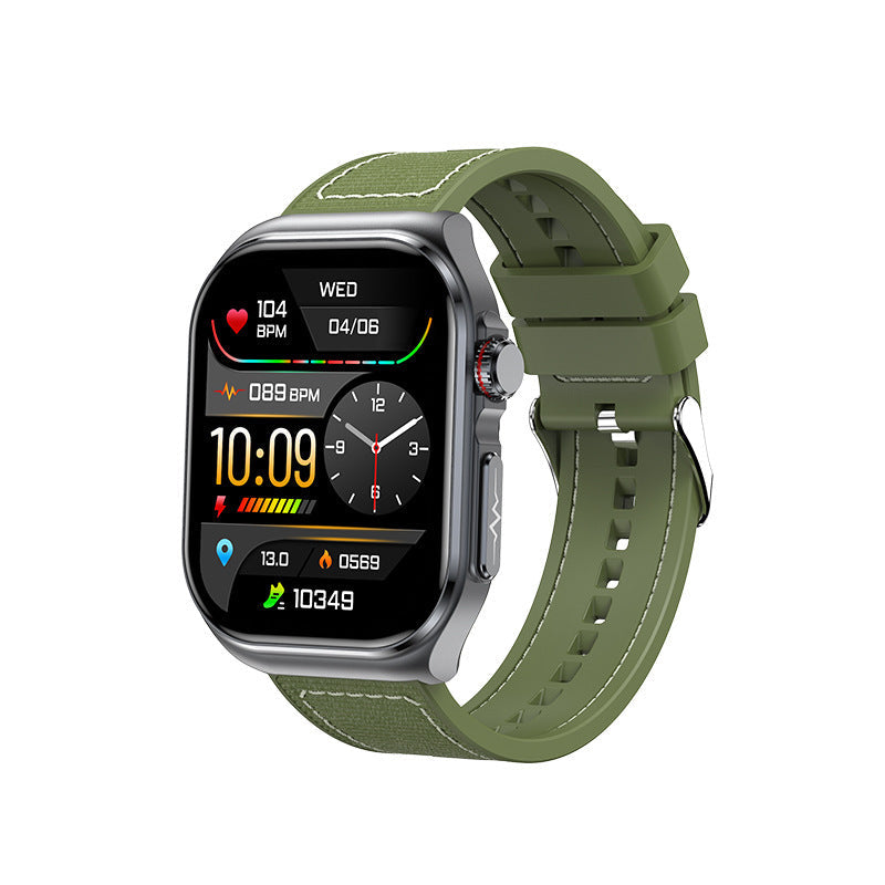 HKM-106515 Smart Watch with Health Monitoring, Step Counting, and Bluetooth Calling for All Ages