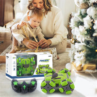 HKM-106579 Double-Sided Remote Control Drift Car - 2.4GHz Spinning Stunt Vehicle for Kids