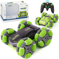 HKM-106579 Double-Sided Remote Control Drift Car - 2.4GHz Spinning Stunt Vehicle for Kids