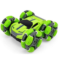 HKM-106579 Double-Sided Remote Control Drift Car - 2.4GHz Spinning Stunt Vehicle for Kids