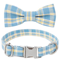 HKM-106707 Cotton Alloy Buckle Dog Collar