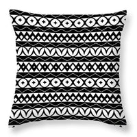 HKM-106707 Single-Sided Peach Skin Pillowcase - Soft Black and White Design, 44cm x 44cm
