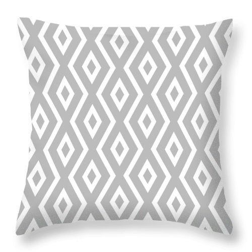 HKM-106707 Single-Sided Peach Skin Pillowcase - Soft Black and White Design, 44cm x 44cm