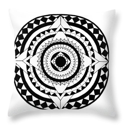 HKM-106707 Single-Sided Peach Skin Pillowcase - Soft Black and White Design, 44cm x 44cm