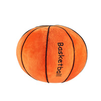 HKM-106835 Creative Football Shaped Plush Cushion for Comfortable Leaning with PP Cotton Filling