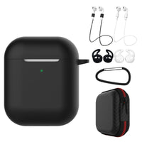 HKM-106899 Silicone Earphone Protective Cover Set for Various Models - 7 Pieces with Accessories