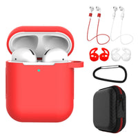 HKM-106899 Silicone Earphone Protective Cover Set for Various Models - 7 Pieces with Accessories
