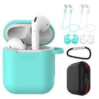 HKM-106899 Silicone Earphone Protective Cover Set for Various Models - 7 Pieces with Accessories