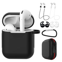 HKM-106899 Silicone Earphone Protective Cover Set for Various Models - 7 Pieces with Accessories