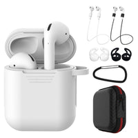 HKM-106899 Silicone Earphone Protective Cover Set for Various Models - 7 Pieces with Accessories