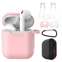 HKM-106899 Silicone Earphone Protective Cover Set for Various Models - 7 Pieces with Accessories