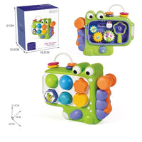 HKM-106963 Educational Dinosaur Sorting and Matching Blocks for Kids - Safe and Engaging Montessori Toy