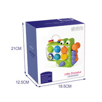 HKM-106963 Educational Dinosaur Sorting and Matching Blocks for Kids - Safe and Engaging Montessori Toy